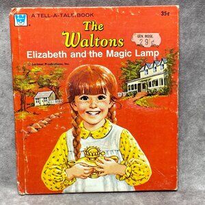 The Waltons Elizabeth And The Magic Lamp  1975 Vintage Childrens Book